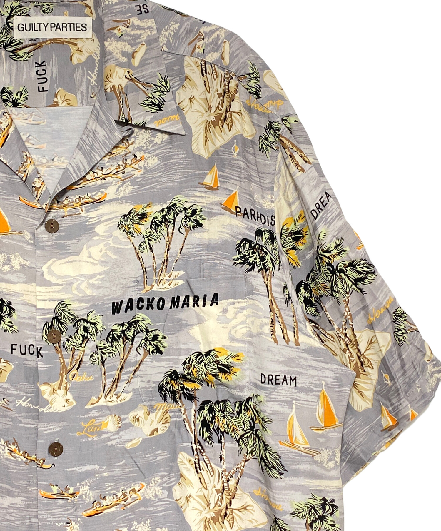 中古・古着通販】WACKO MARIA (ワコマリア) HAWAIIAN SHIRT S/S (TYPE