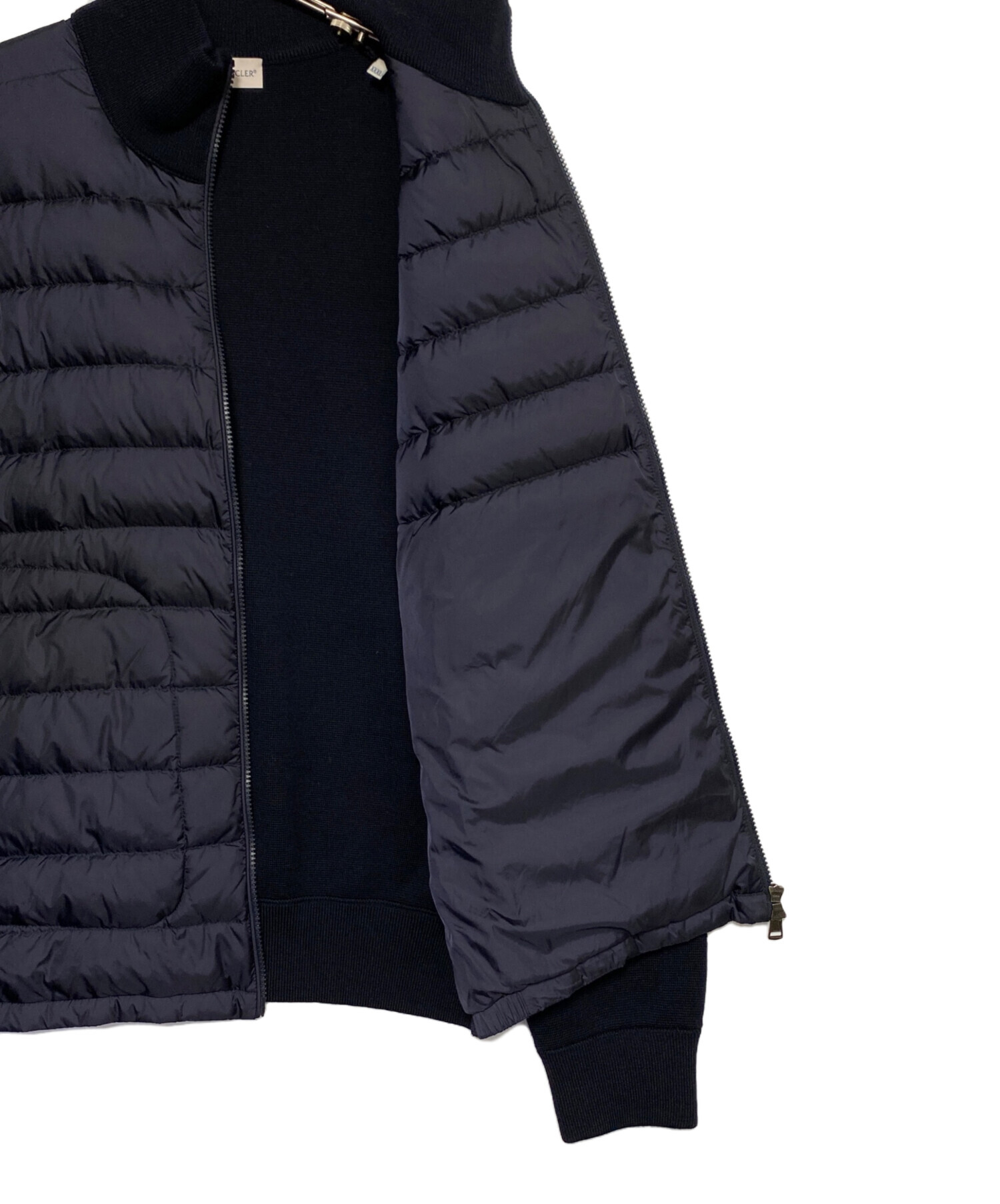中古・古着通販】MONCLER (モンクレール) CARDIGAN TRICOT ネイビー