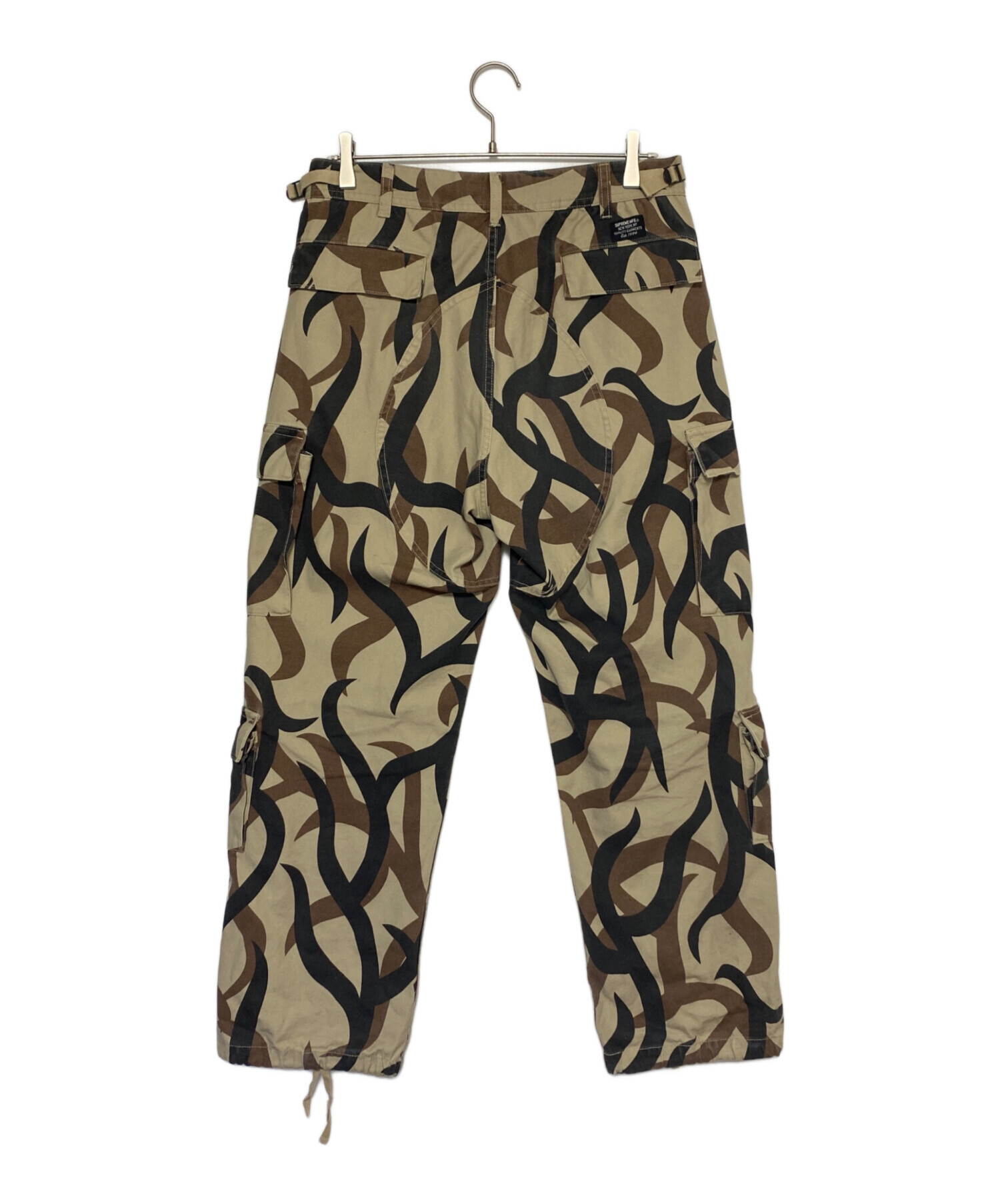 中古・古着通販】SUPREME (シュプリーム) CARGO PANT TAN TRIBAL CAMO