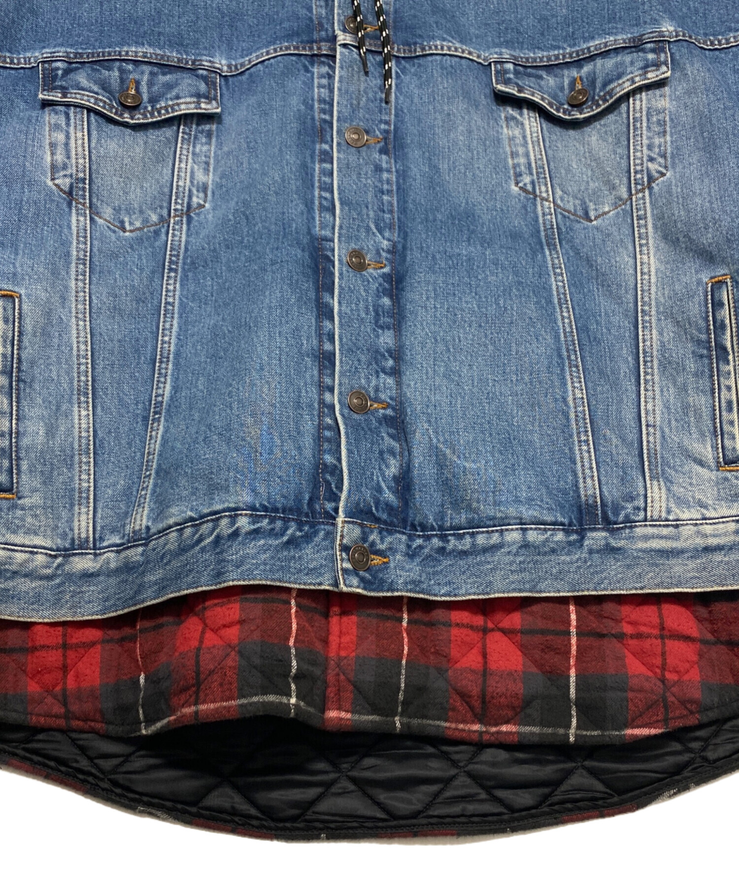 中古・古着通販】BALENCIAGA (バレンシアガ) ツインセットレイヤード