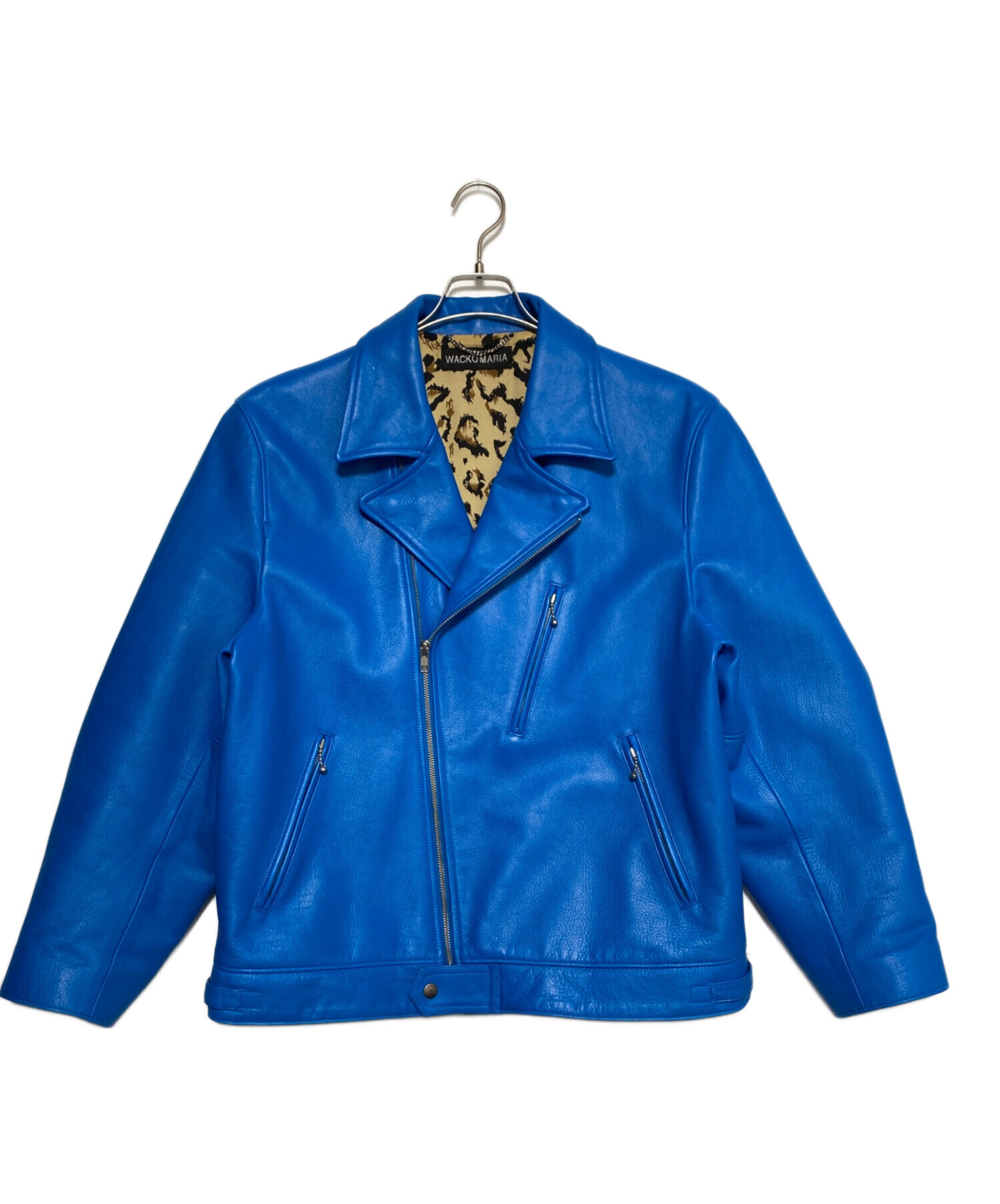 中古・古着通販】WACKO MARIA (ワコマリア) LEATHER DOUBLE RIDERS