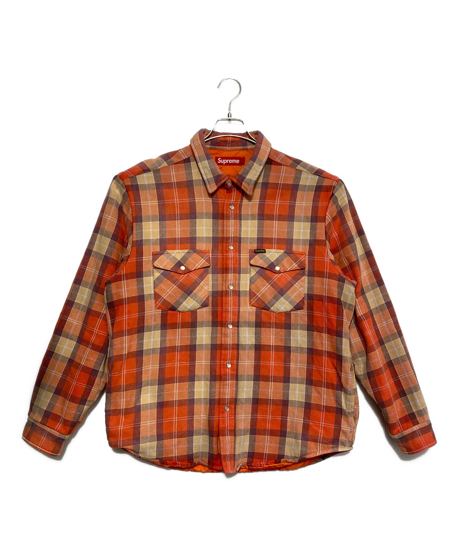 中古・古着通販】SUPREME (シュプリーム) Quilted Flannel Snap Shirt