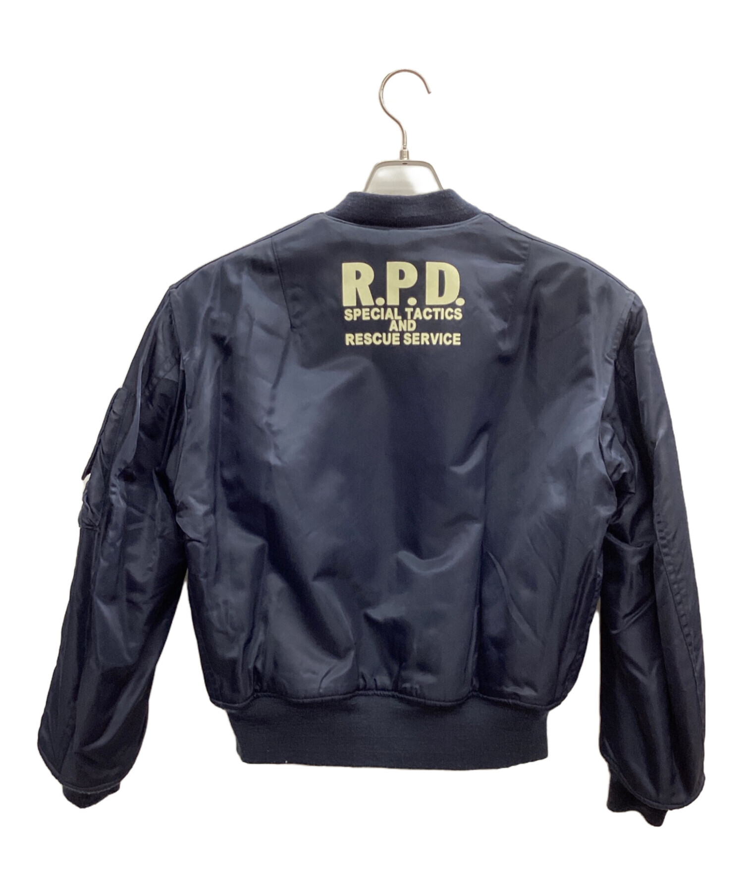 中古・古着通販】biohazard (バイオハザード) MA-1ジャケット ネイビー