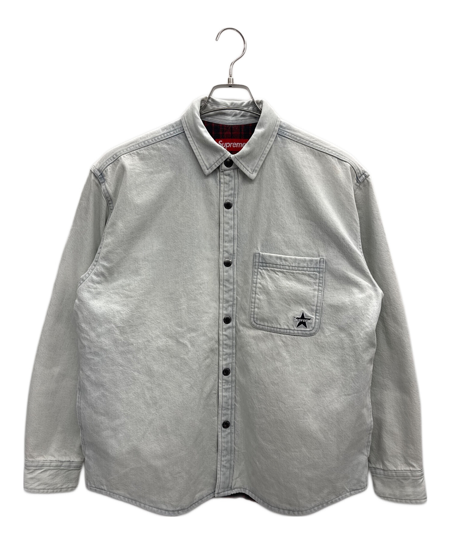中古・古着通販】SUPREME (シュプリーム) Quilted Lined Denim Snap