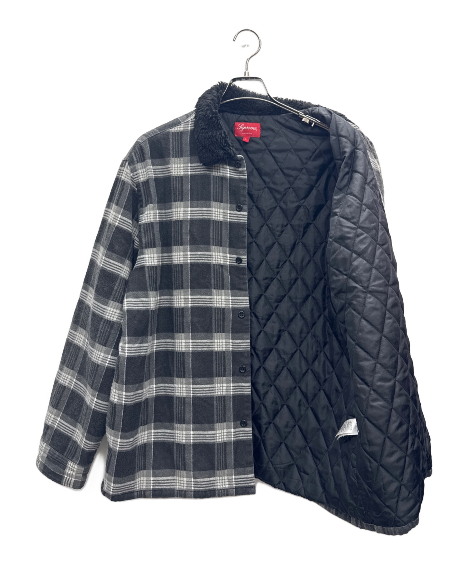 中古・古着通販】SUPREME (シュプリーム) Faux Fur Collar Flannel