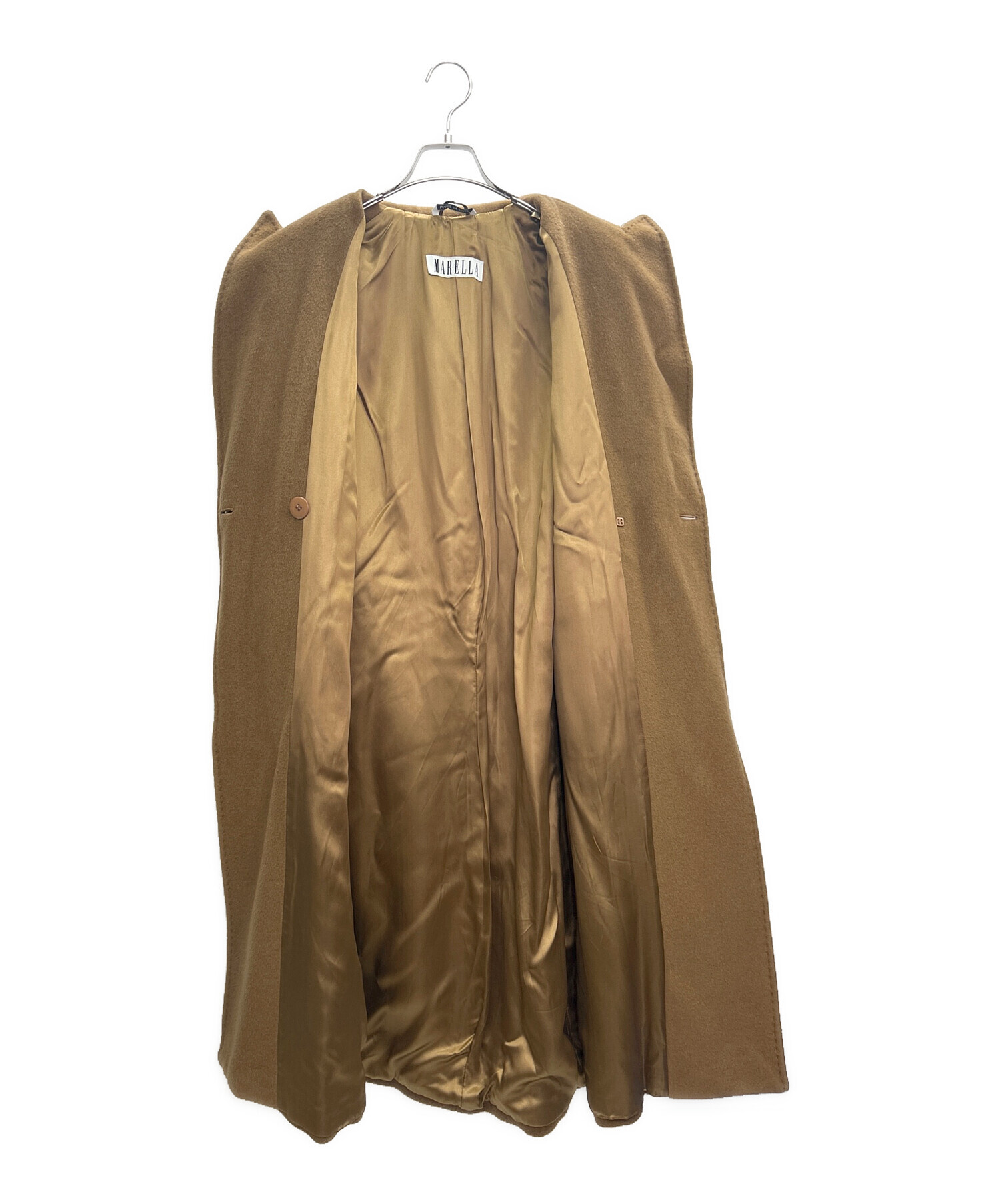 中古・古着通販】MARELLA (マレーラ) ロングコート ブラウン サイズ:40