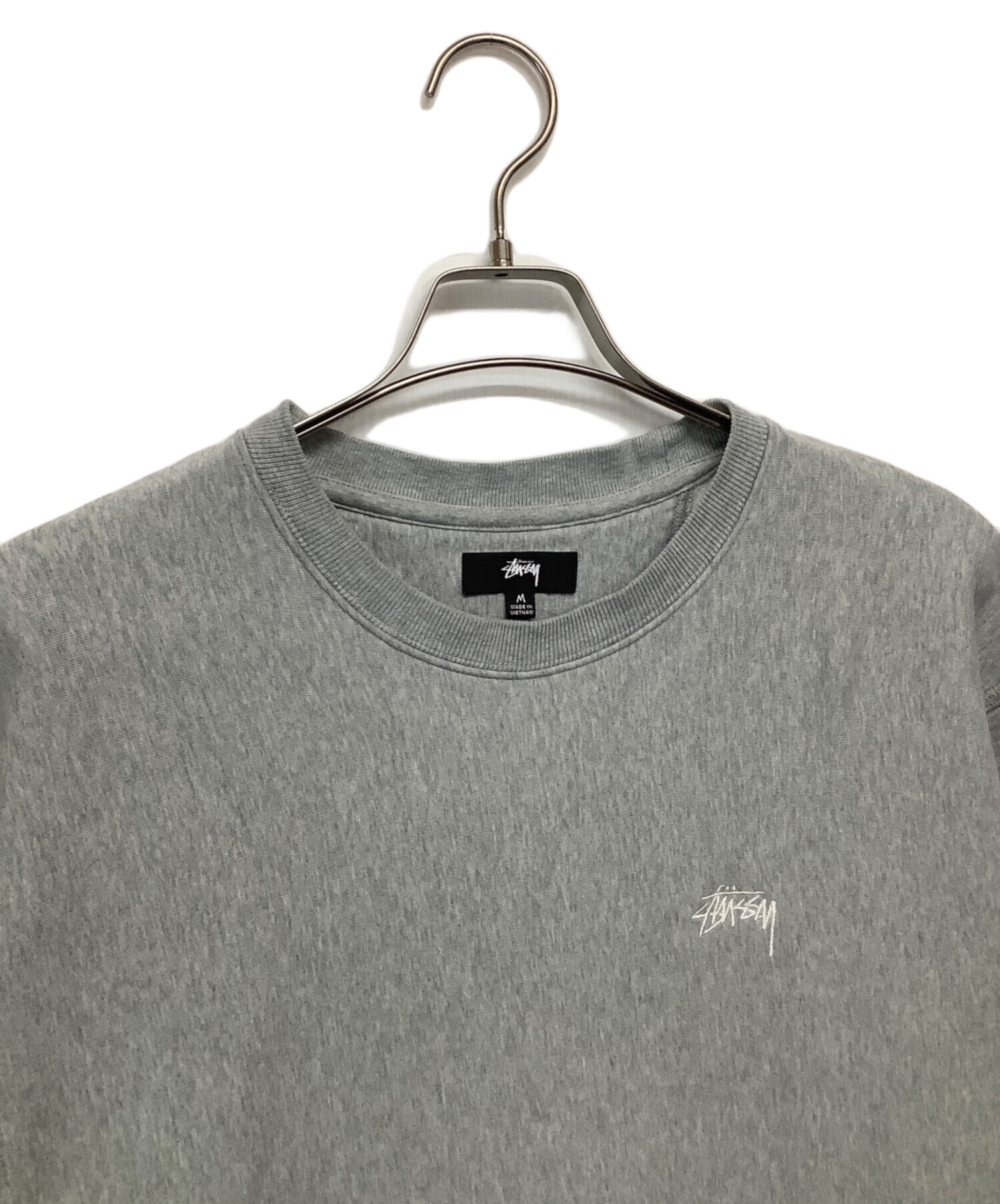 中古・古着通販】stussy (ステューシー) スウェット グレー サイズ:M