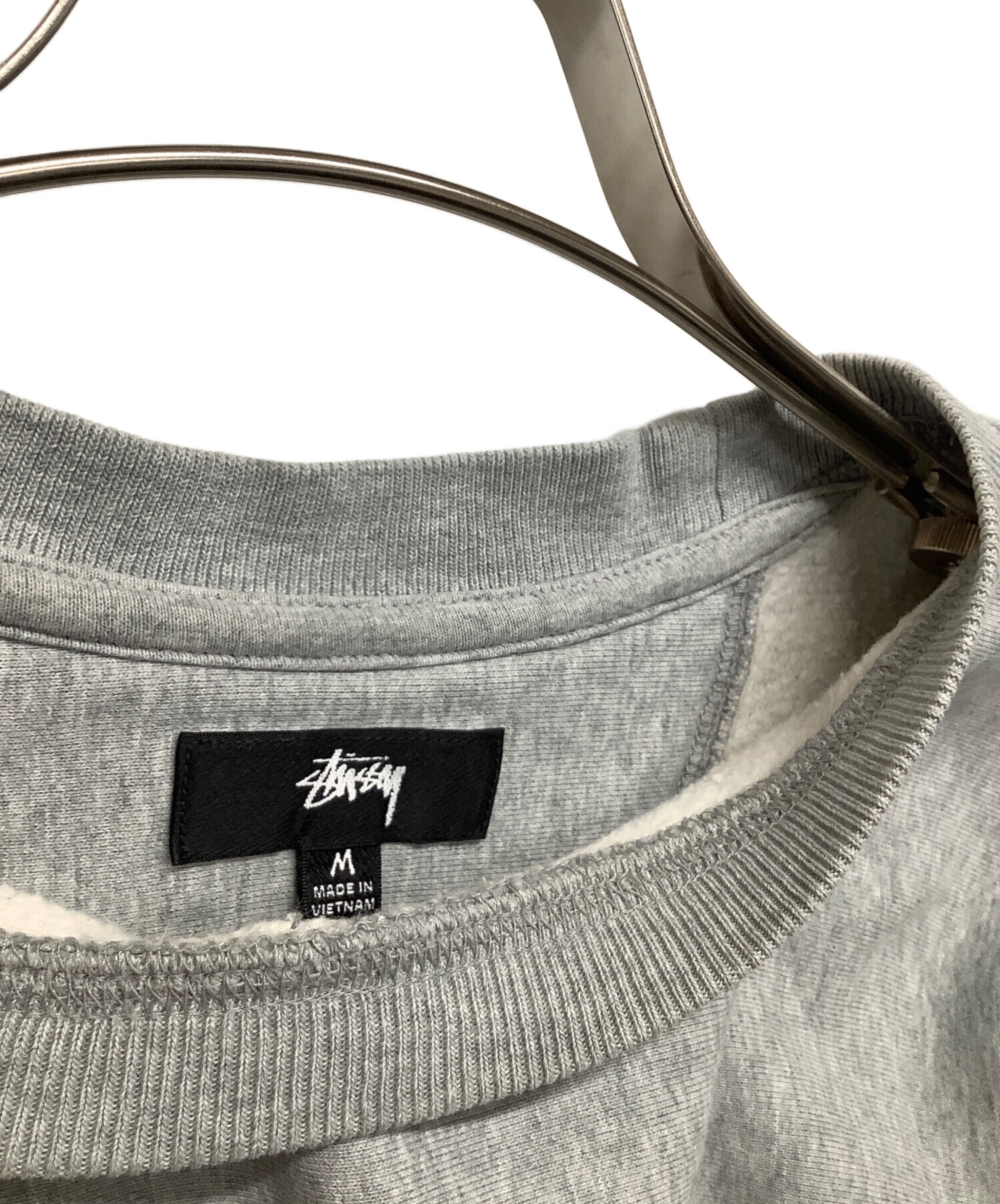 中古・古着通販】stussy (ステューシー) スウェット グレー サイズ:M