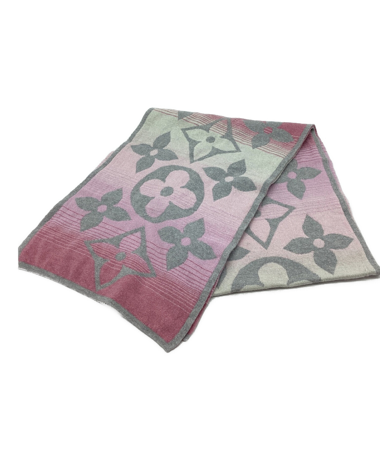 中古・古着通販】LOUIS VUITTON (ルイ ヴィトン) マフラー ピンク