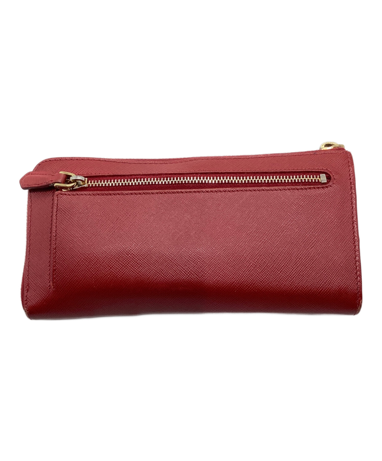 中古・古着通販】PRADA (プラダ) 財布 レッド｜ブランド・古着通販