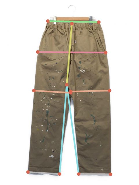 中古・古着通販】SAPEur (サプール) ペイント パンツ ベージュ サイズ