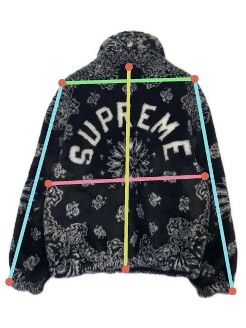 中古・古着通販】Supreme (シュプリーム) Bandana Faux Fur Bomber