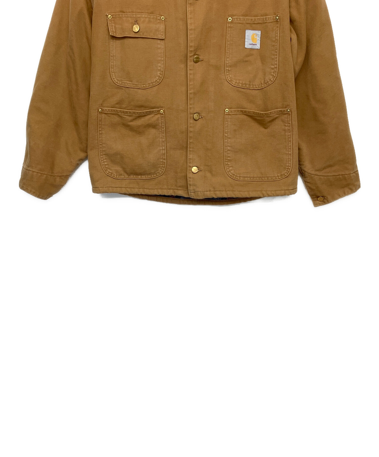 中古・古着通販】CarHartt (カーハート) 星タグ チョアコート ブラウン