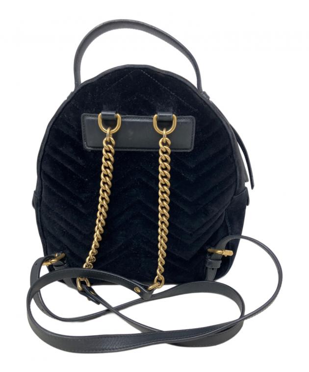 中古・古着通販】GUCCI (グッチ) GUCCI GGマーモント リュック