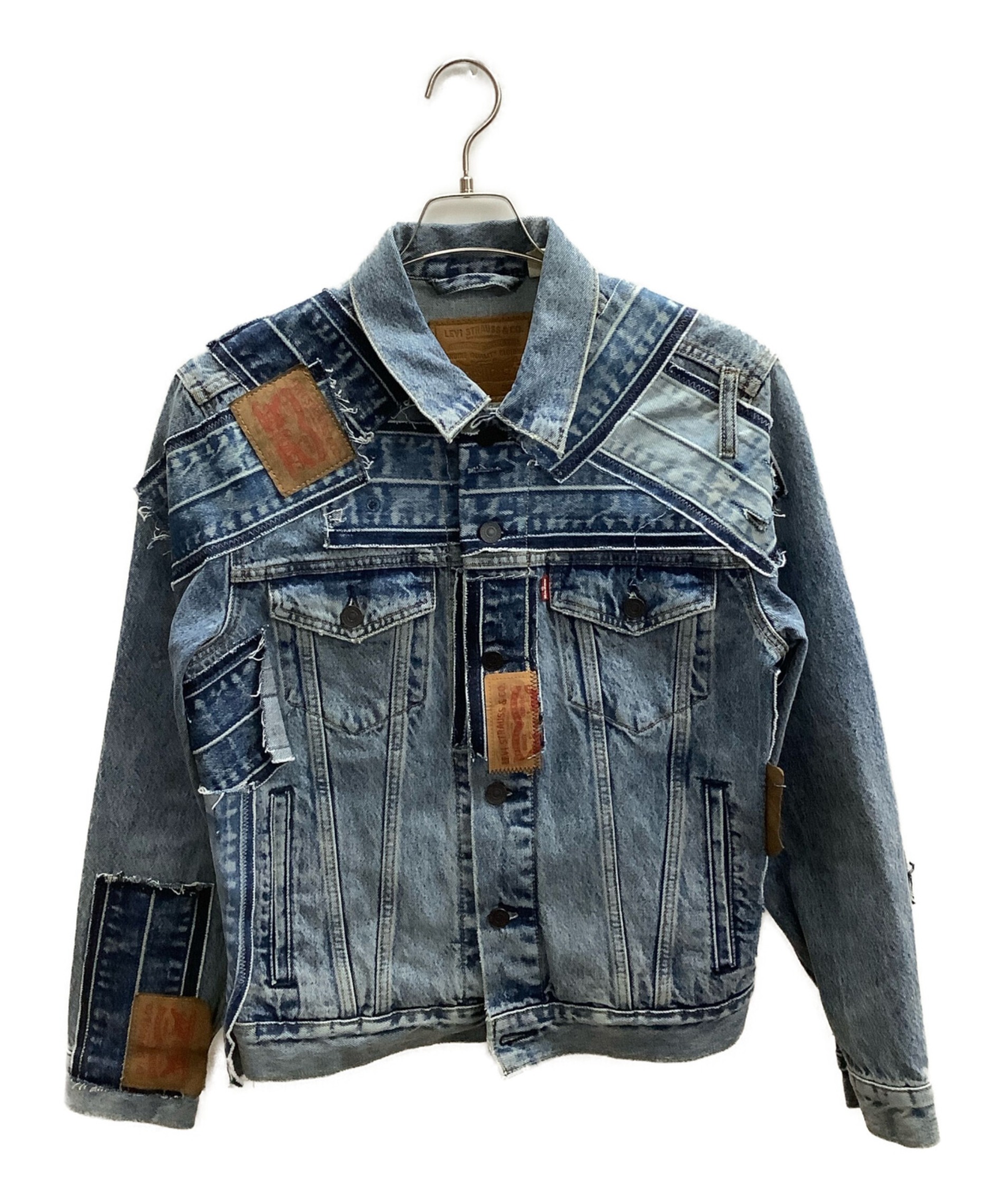 中古・古着通販】LEVI'S (リーバイス) パッチワークデニムジャケット