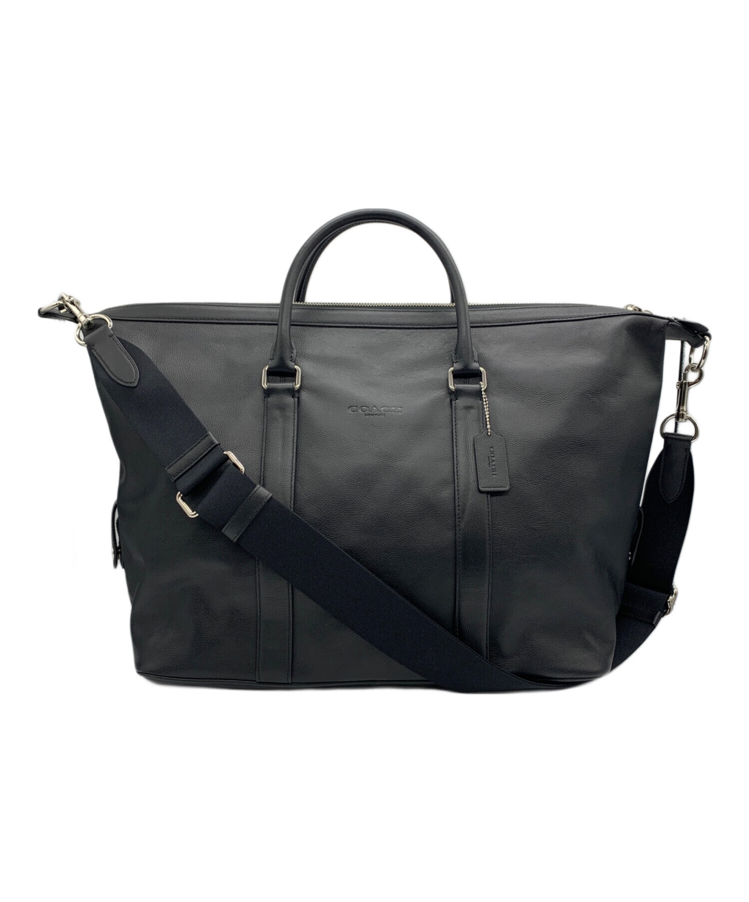 中古・古着通販】COACH (コーチ) 2WAYボストンバッグ ブラック