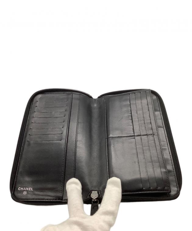 中古・古着通販】CHANEL (シャネル) カメリア ラウンドファスナー長