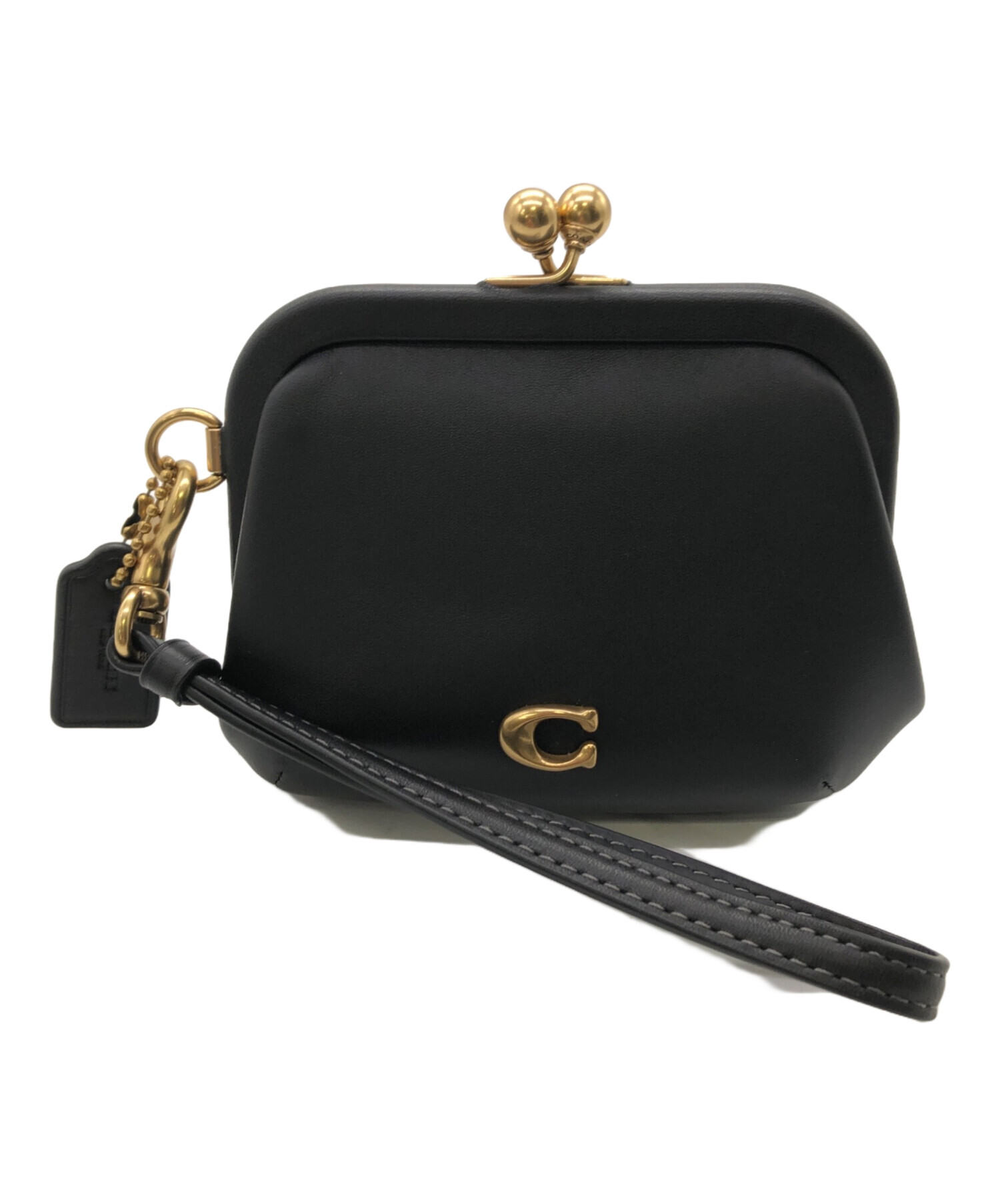 中古・古着通販】COACH (コーチ) KISS LOCK COIN PURSE／キスロック