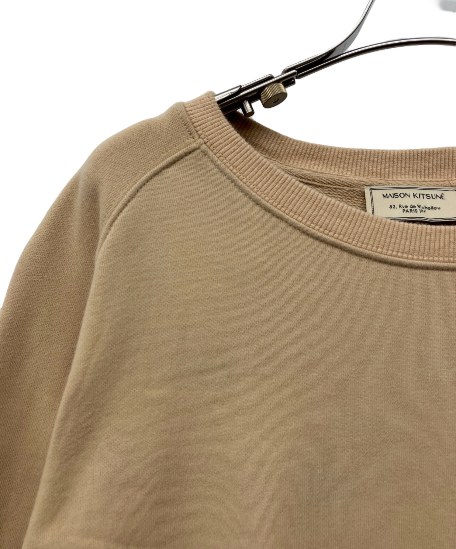 中古・古着通販】maison kitsune (メゾンキツネ) スウェット ベージュ