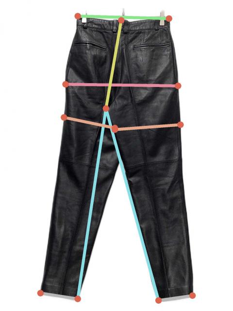 中古・古着通販】LUNA MATTINO (ルナマティーノ) センタープレスレザー