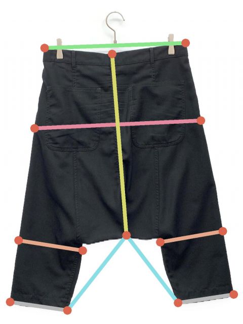 中古・古着通販】COMME des GARCONS (コムデギャルソン) サルエル