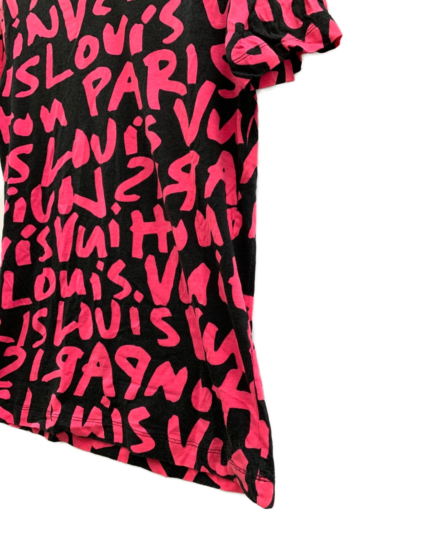 中古・古着通販】LOUIS VUITTON (ルイ ヴィトン) Tシャツ ブラック