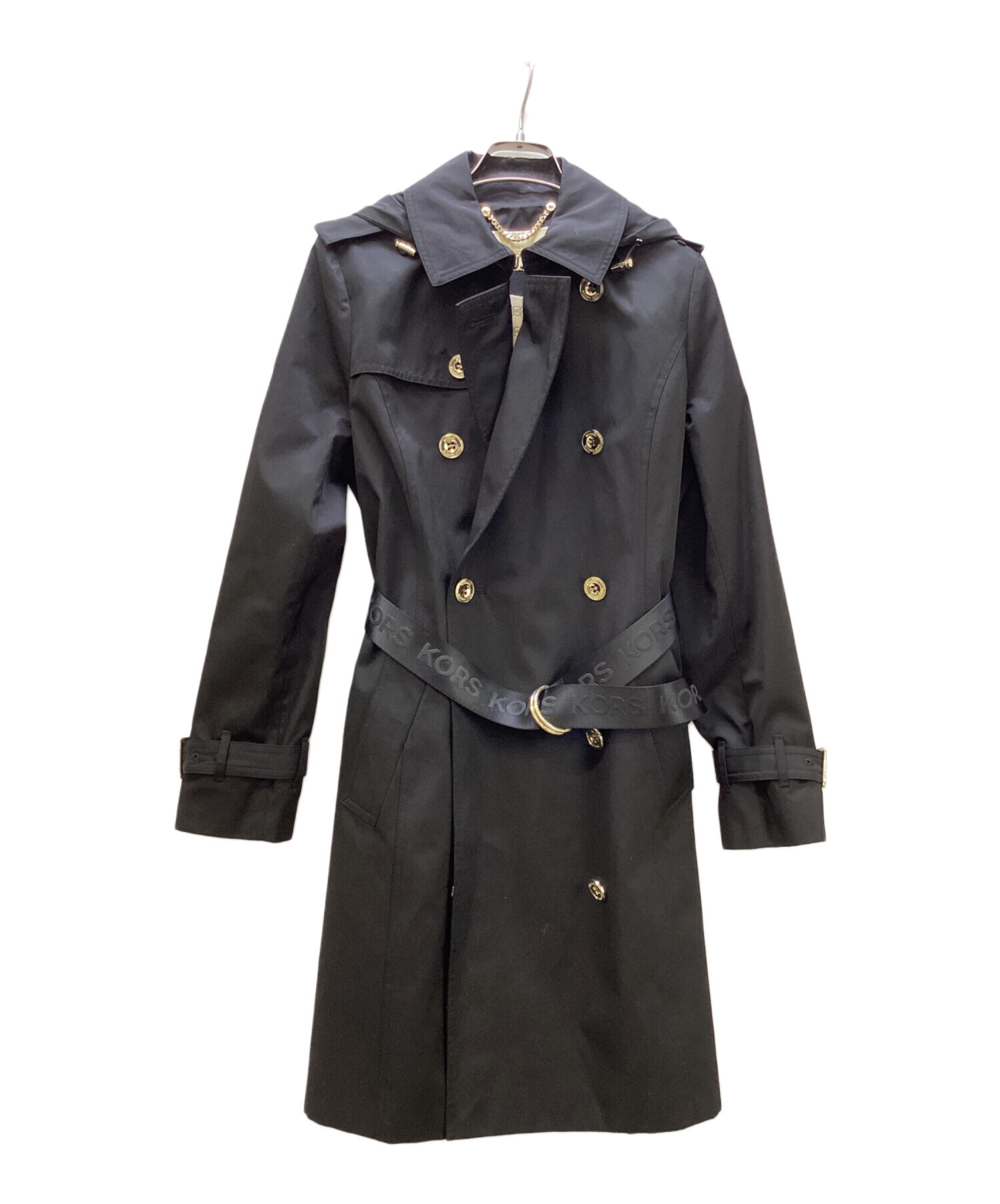 中古・古着通販】MICHAEL KORS (マイケル・コース) ロゴベルトトレンチ