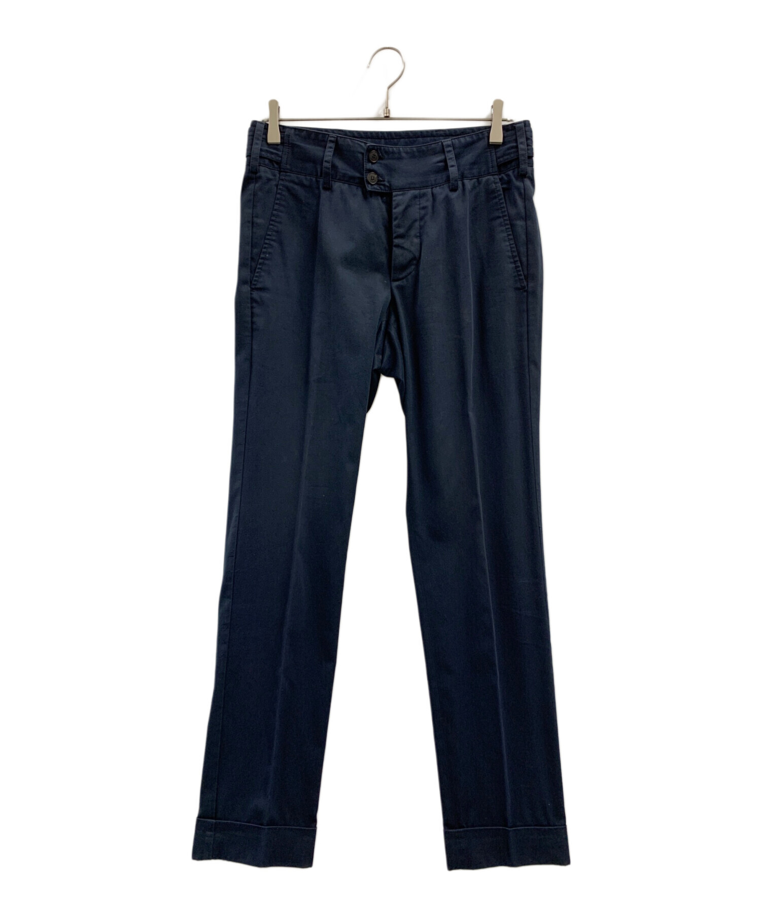 中古・古着通販】GUCCI (グッチ) GUCCI スラックス ネイビー サイズ:S