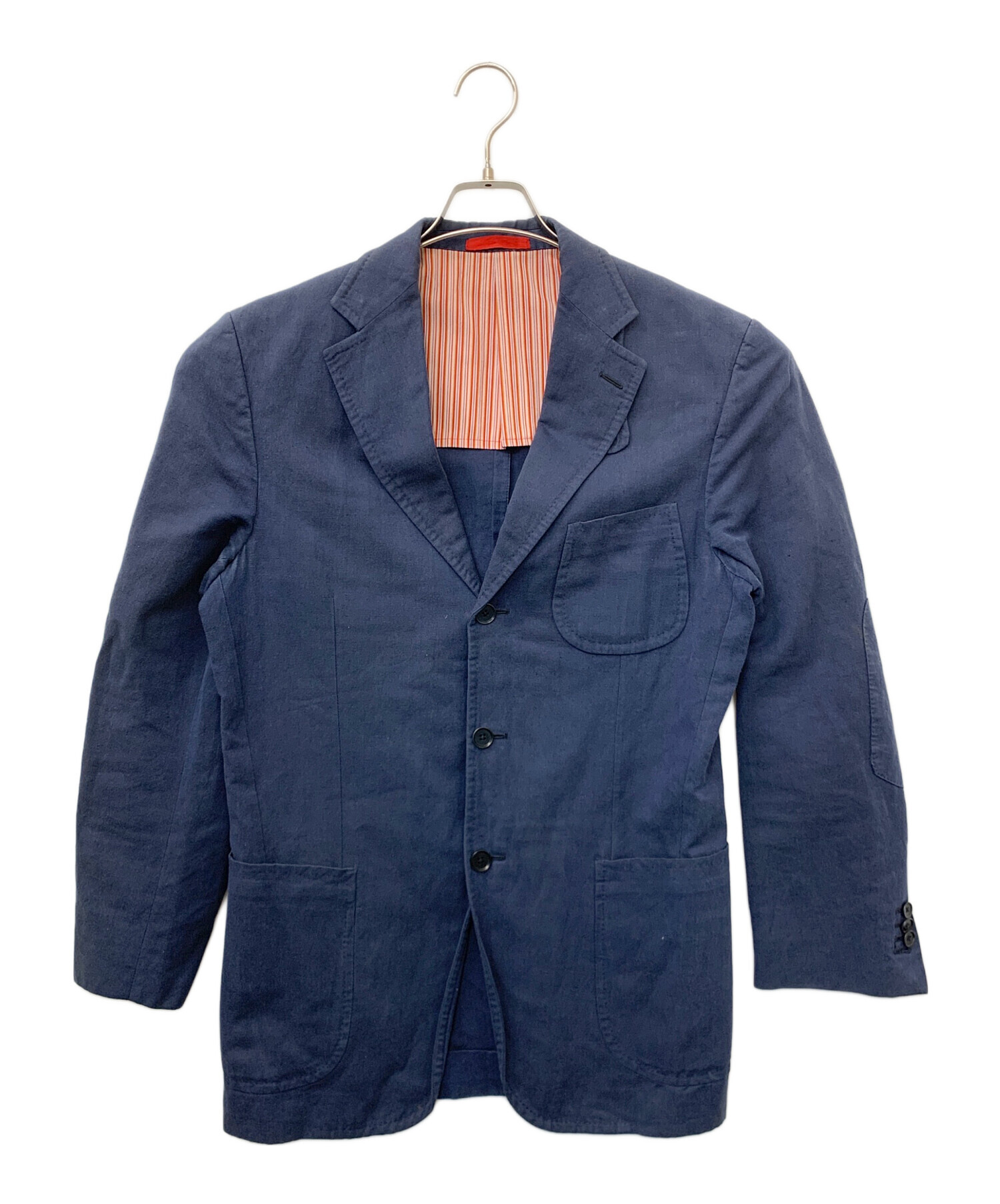 中古・古着通販】ISAIA (イザイア) 3Bジャケット ネイビー サイズ:46