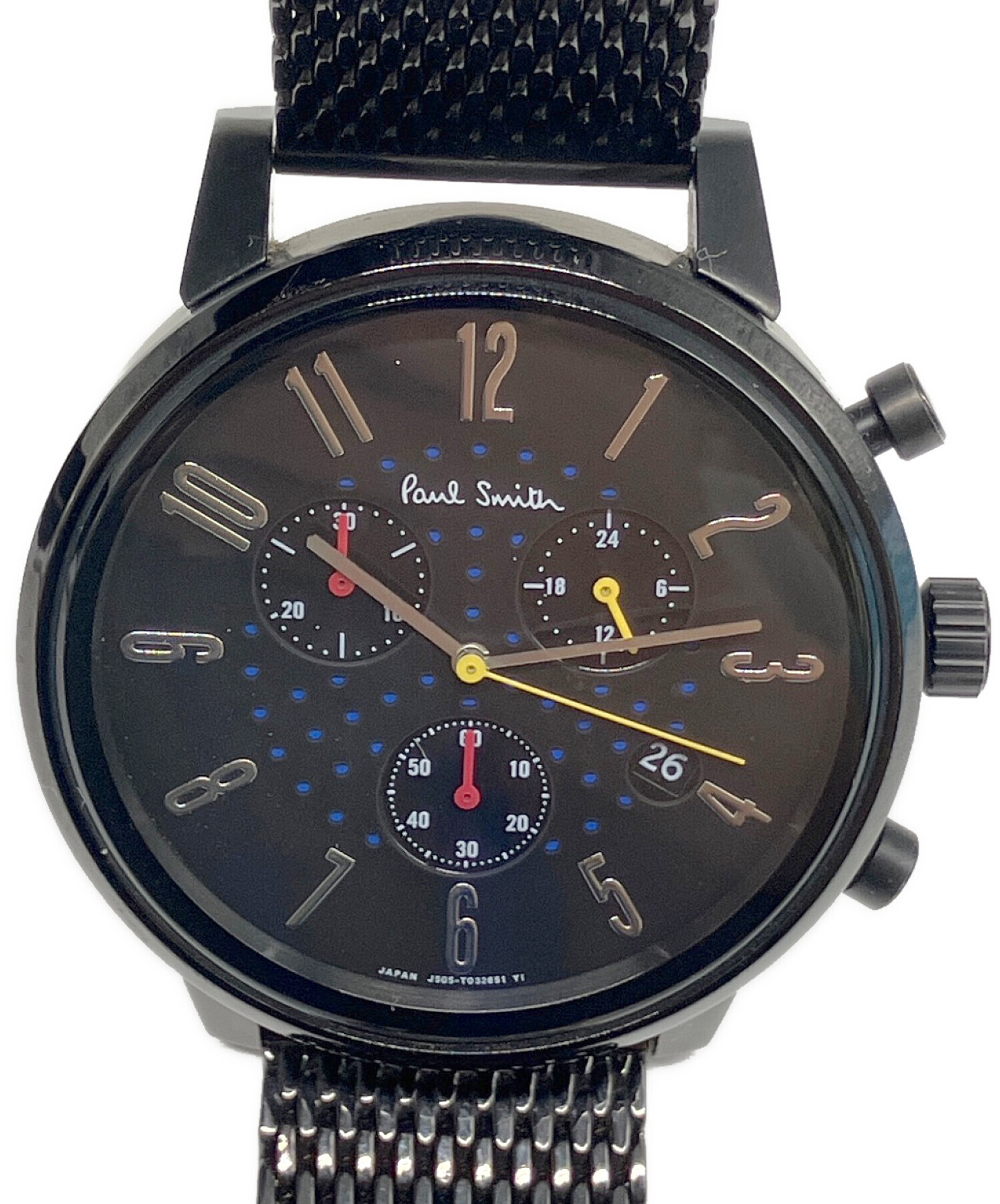 中古・古着通販】Paul Smith (ポールスミス) 腕時計 ブラック