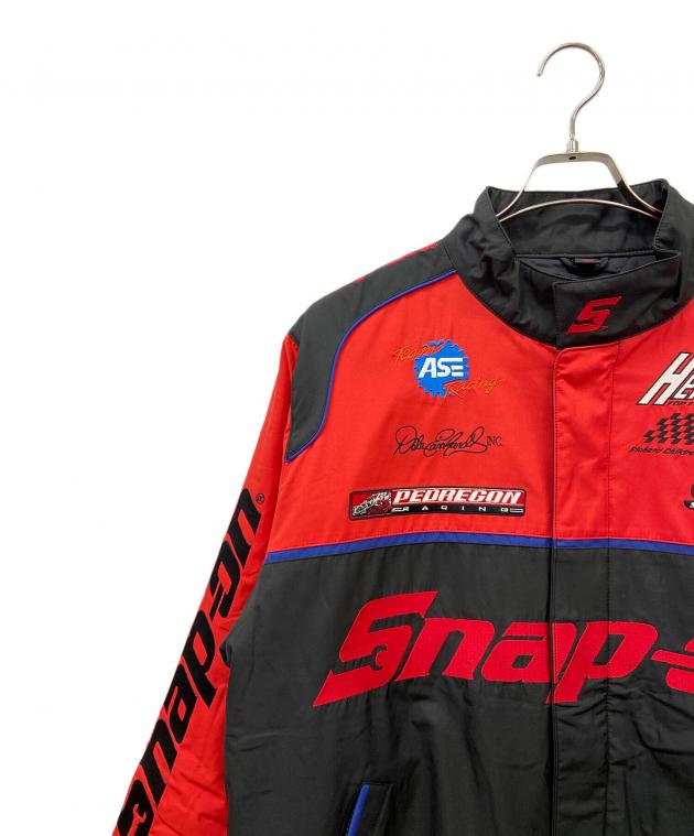 中古・古着通販】SNAP-ON (スナップオン) レーシングジャケット レッド