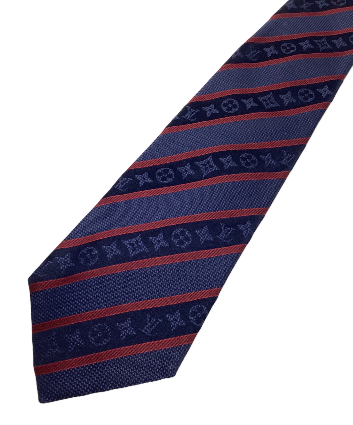 中古・古着通販】LOUIS VUITTON (ルイ ヴィトン) ネクタイ ネイビー