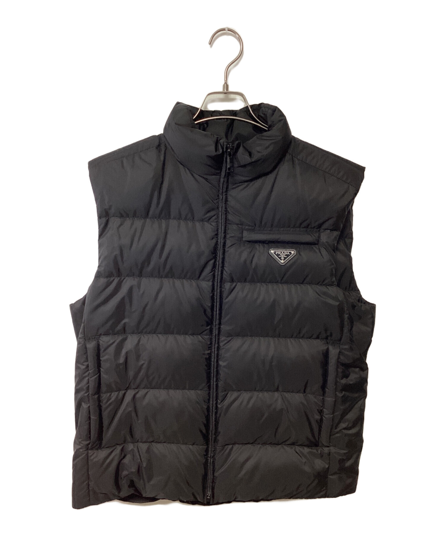 中古・古着通販】PRADA (プラダ) トライアングルロゴダウンベスト