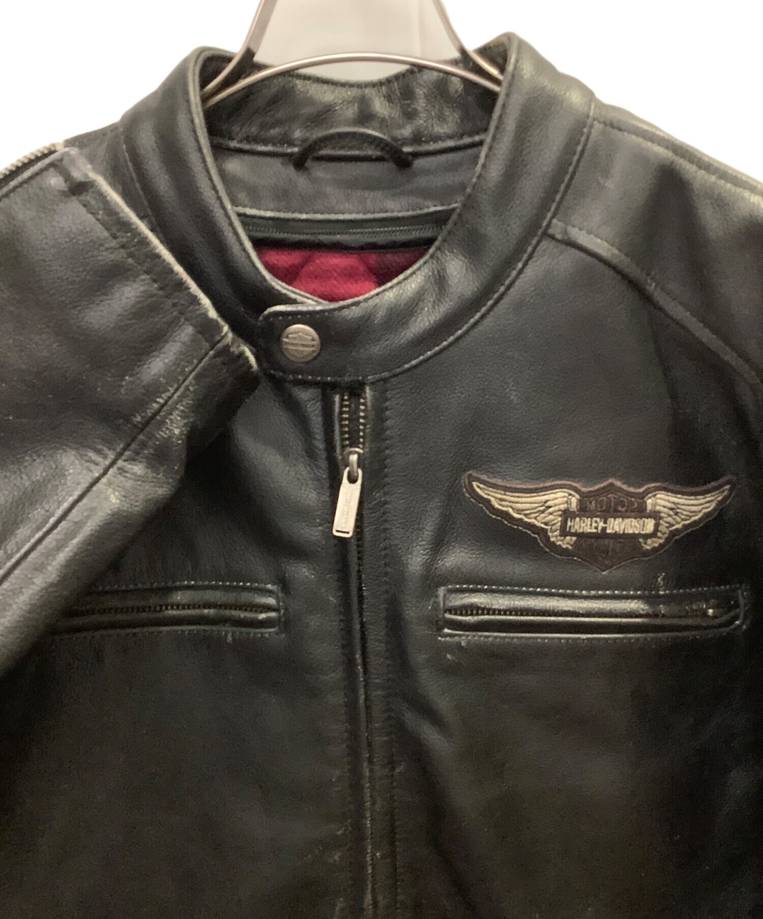 中古・古着通販】HARLEY-DAVIDSON (ハーレーダビッドソン) レザー