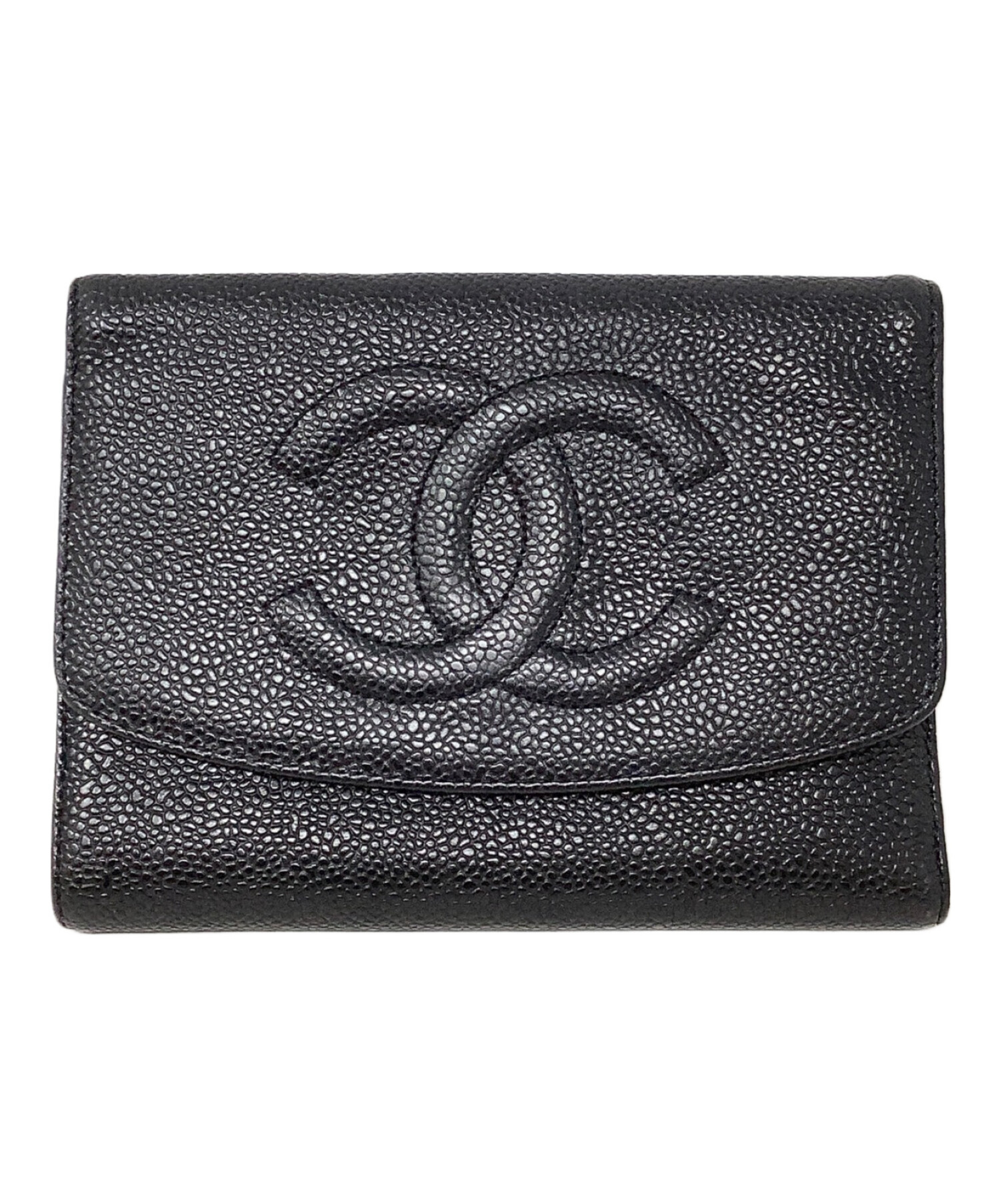 中古・古着通販】CHANEL (シャネル) 3つ折り財布 CHANEL（シャネル