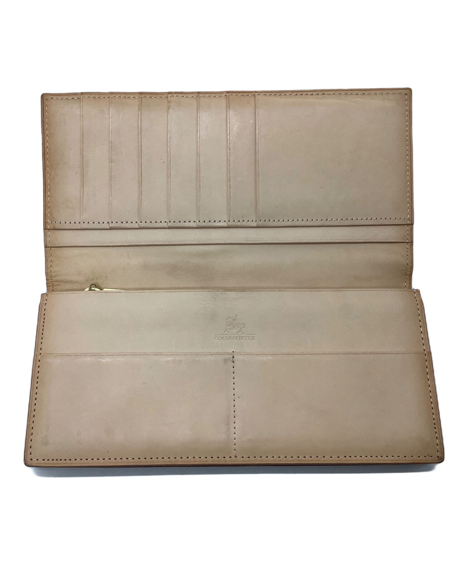 中古・古着通販】cocomeister (ココマイスター) 長財布 ブラウン