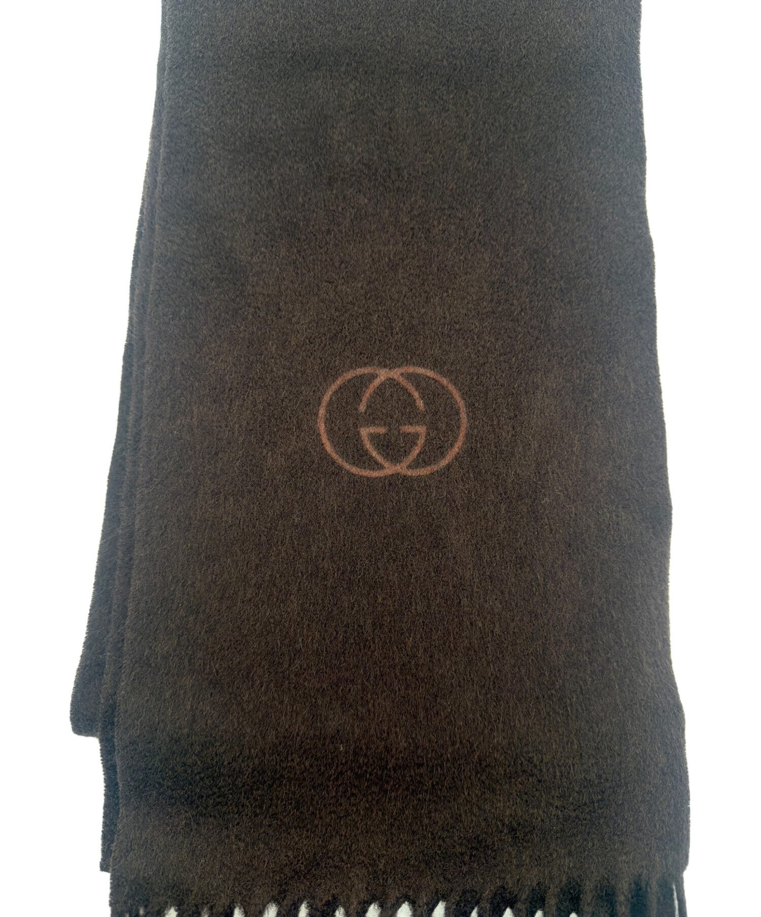 中古・古着通販】GUCCI (グッチ) マフラー ブラウン｜ブランド・古着