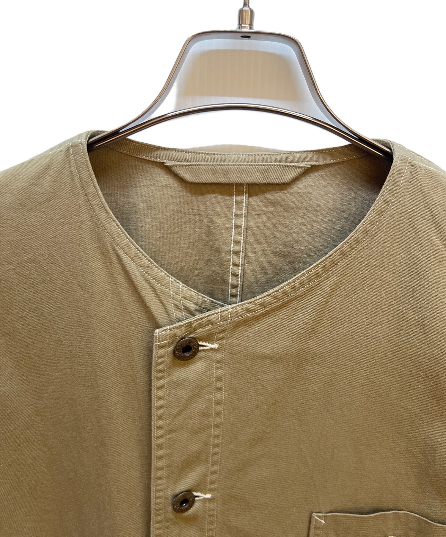 中古・古着通販】NIGEL CABOURN (ナイジェルケーボン) ノーカラー