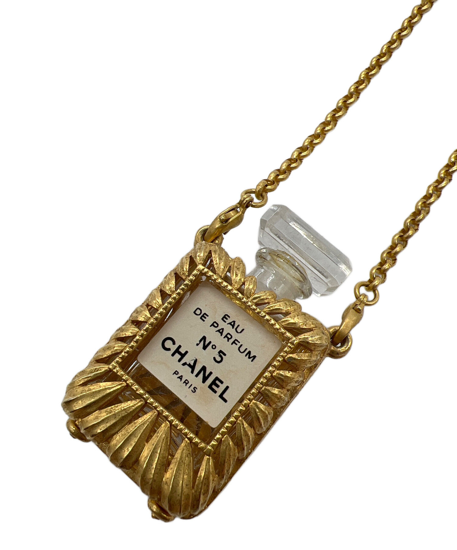 中古・古着通販】ボトルCHANEL (シャネル) 香水ケースネックレス