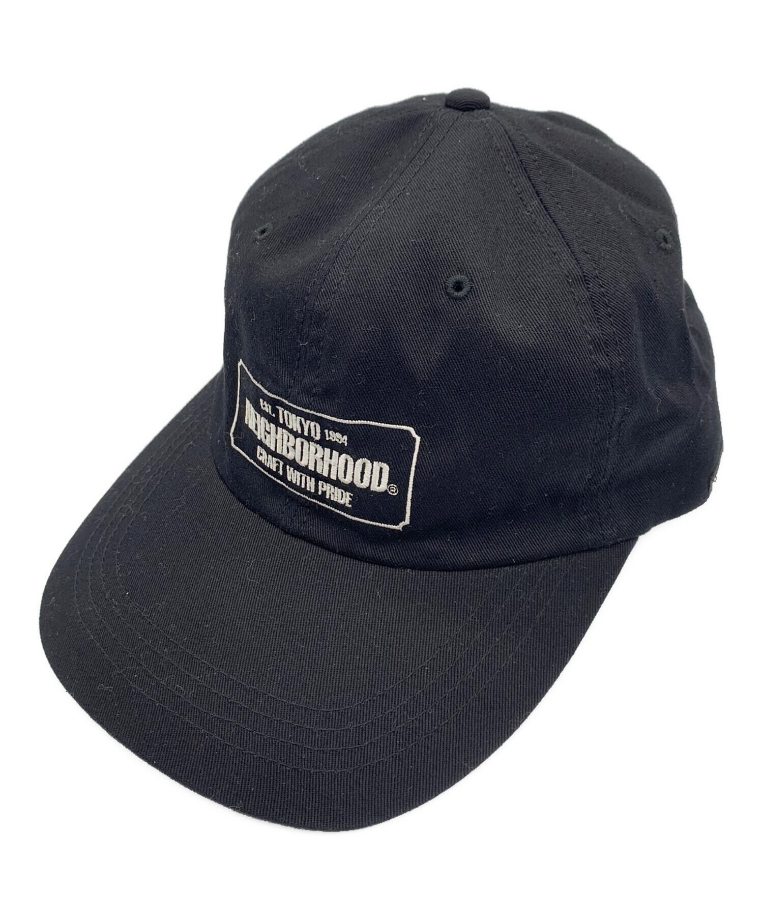 中古・古着通販】NEIGHBORHOOD (ネイバーフッド) キャップ ブラック
