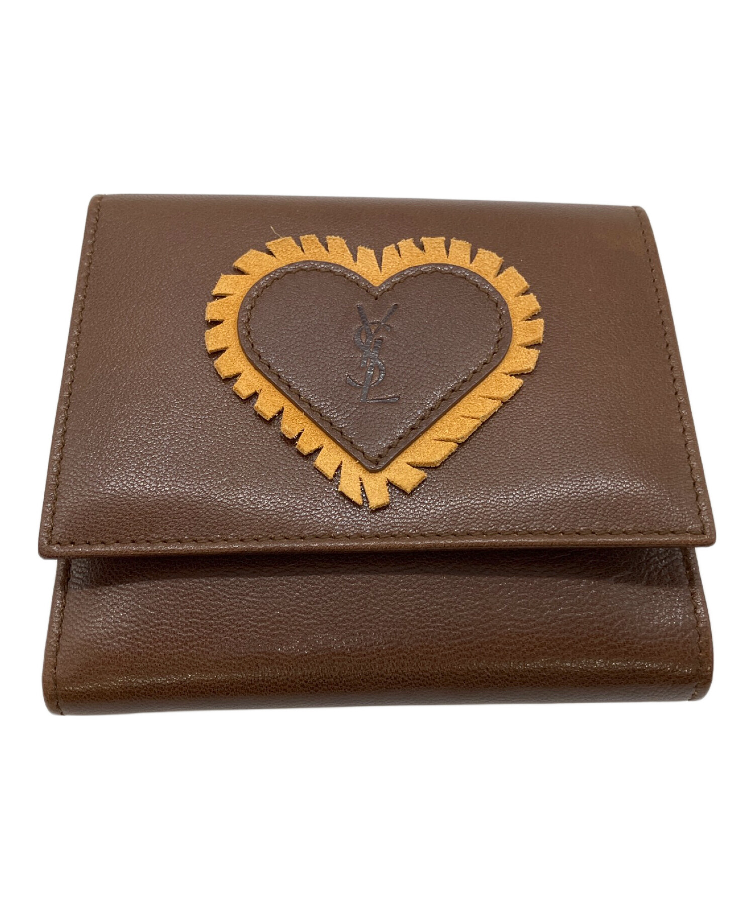 中古・古着通販】Yves Saint Laurent (イヴサンローラン) 2つ折り財布