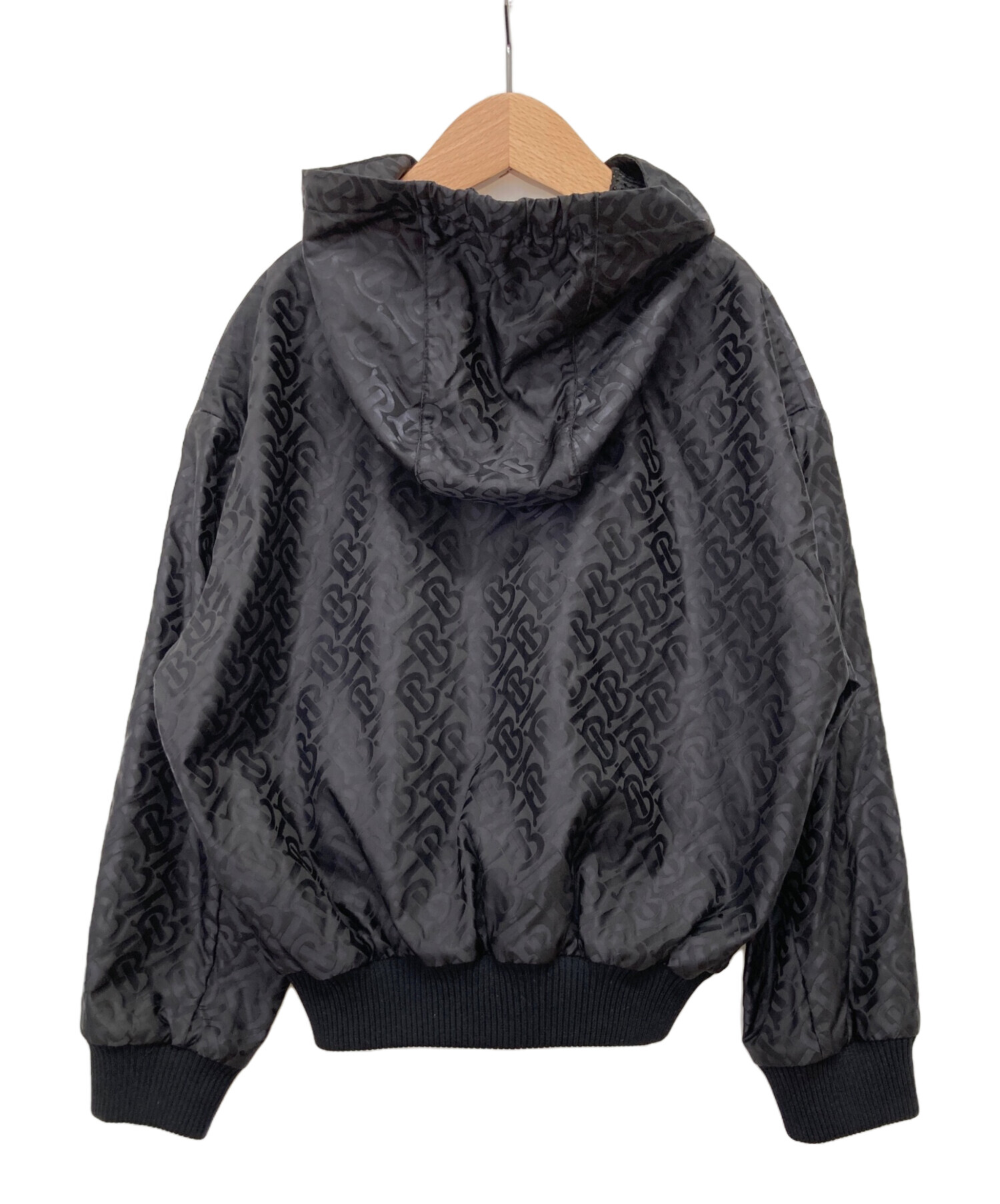 中古・古着通販】BURBERRY (バーバリー) ナイロンジャケット ブラック