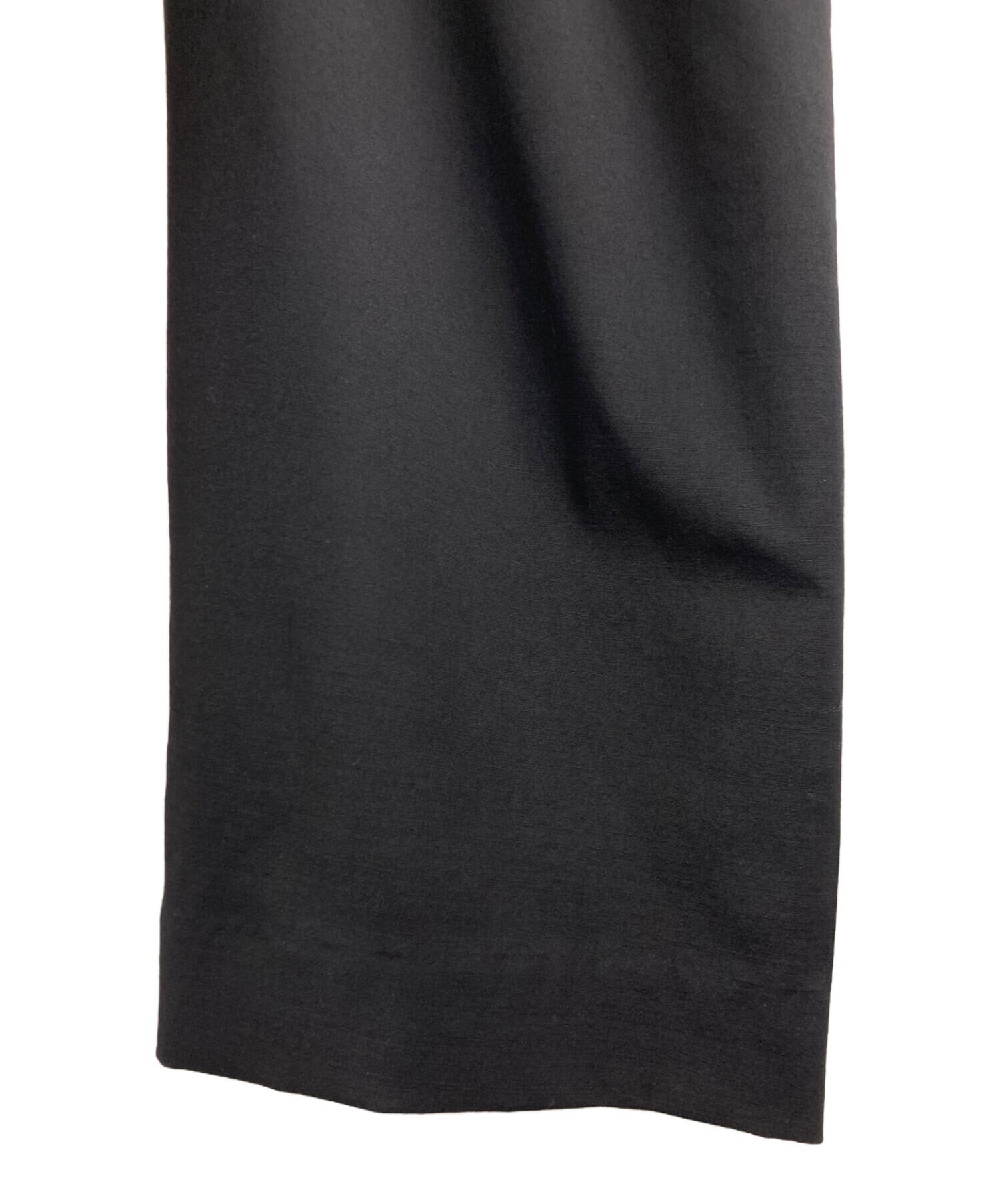 中古・古着通販】deres (デレス) deres ドレープパンツ ブラック