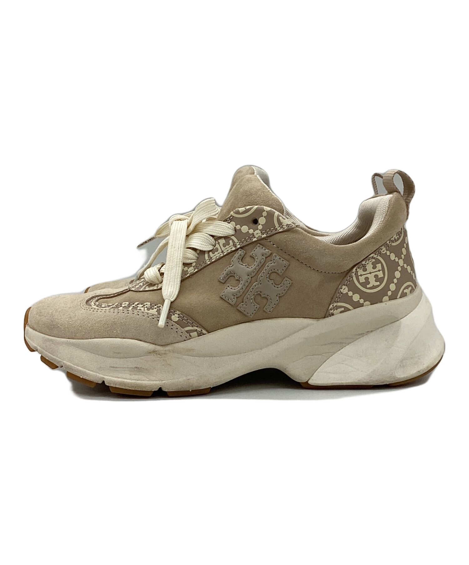 中古・古着通販】TORY BURCH (トリーバーチ) スニーカー ベージュ