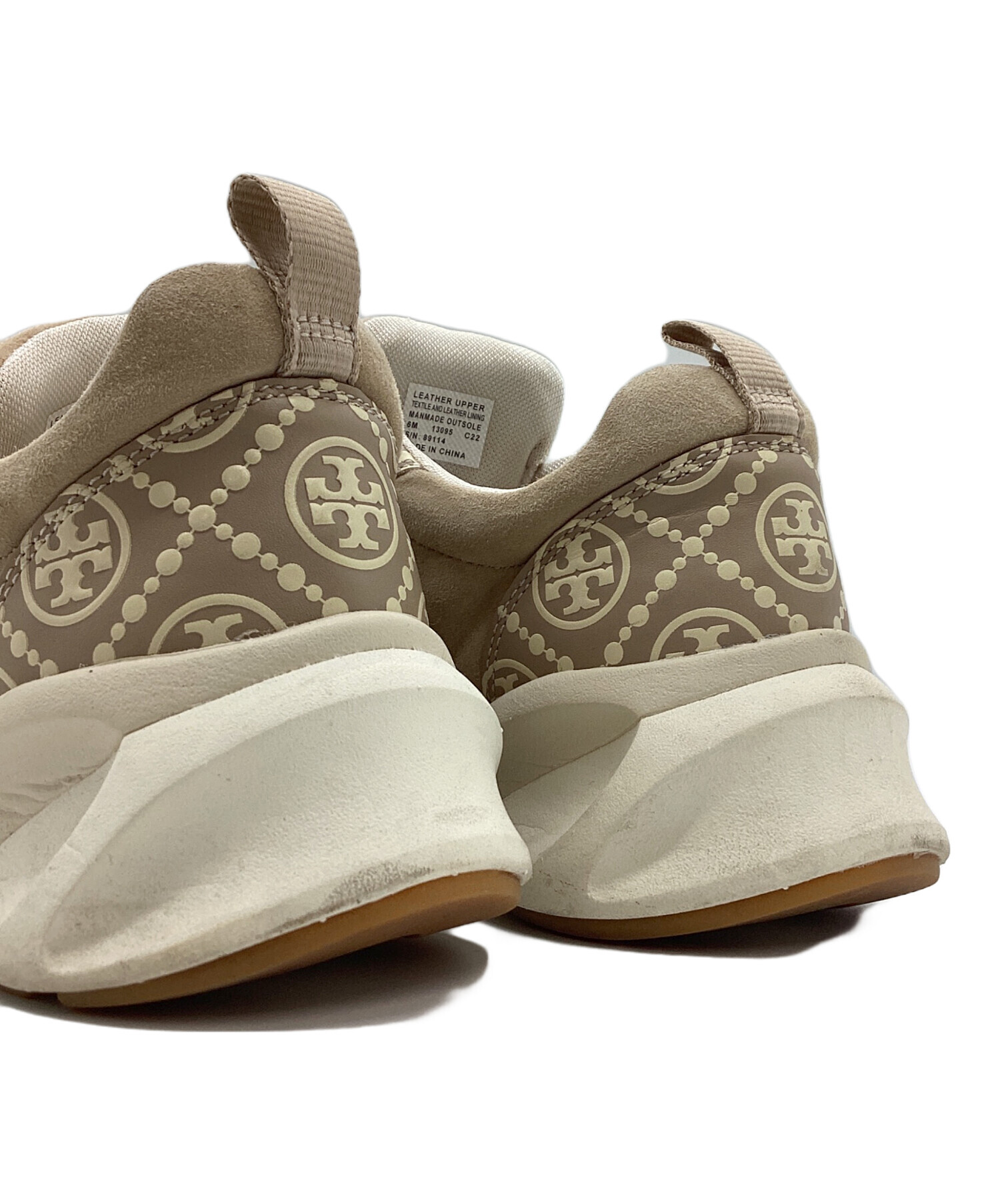 中古・古着通販】TORY BURCH (トリーバーチ) スニーカー ベージュ