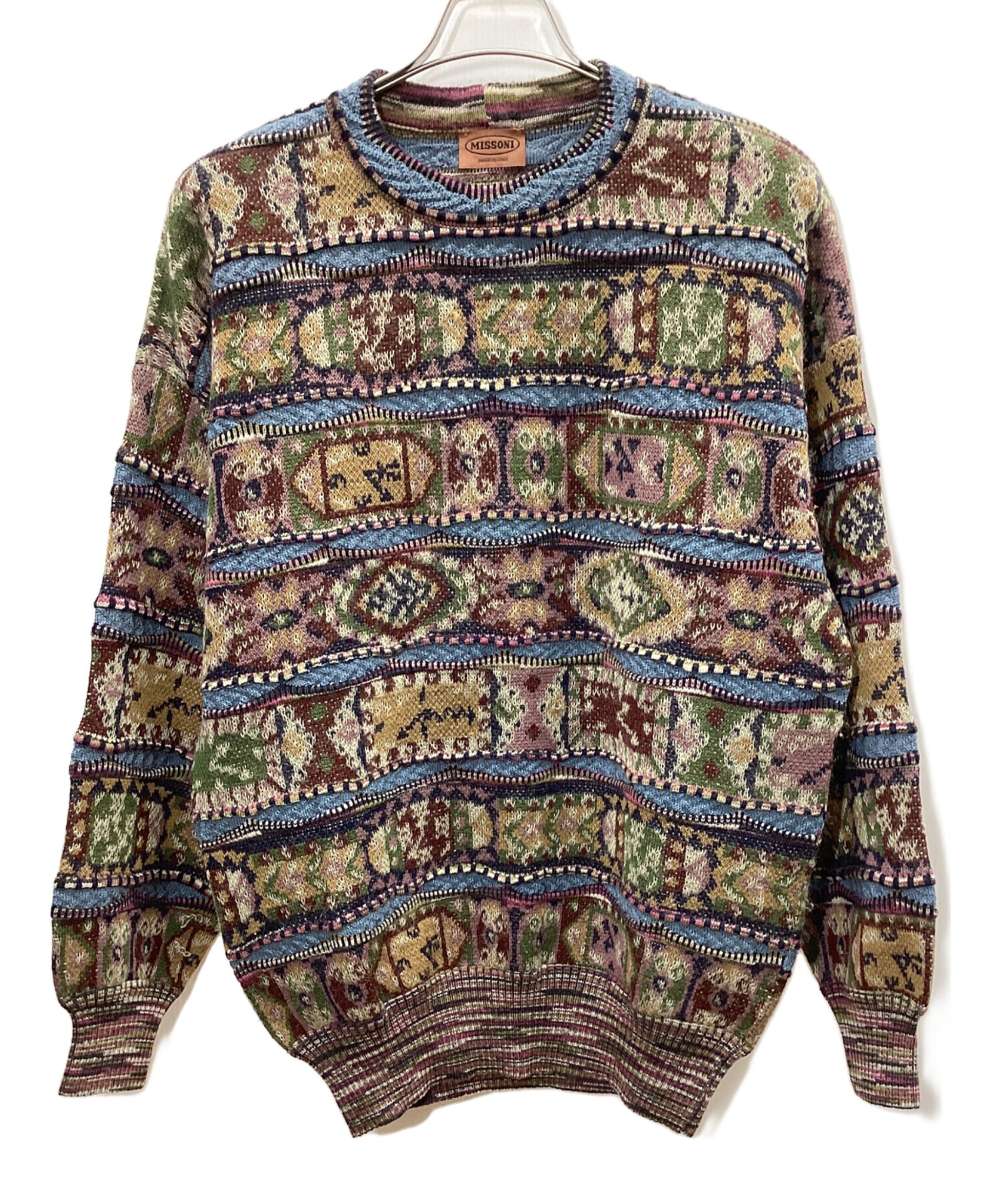 中古・古着通販】MISSONI (ミッソーニ) 厚手ニット マルチカラー