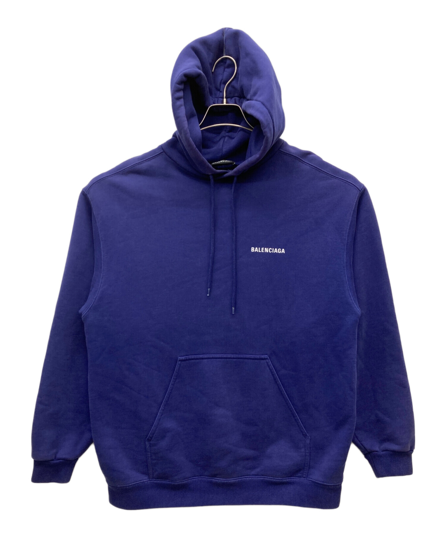 中古・古着通販】BALENCIAGA (バレンシアガ) ロゴプルオーバーパーカー