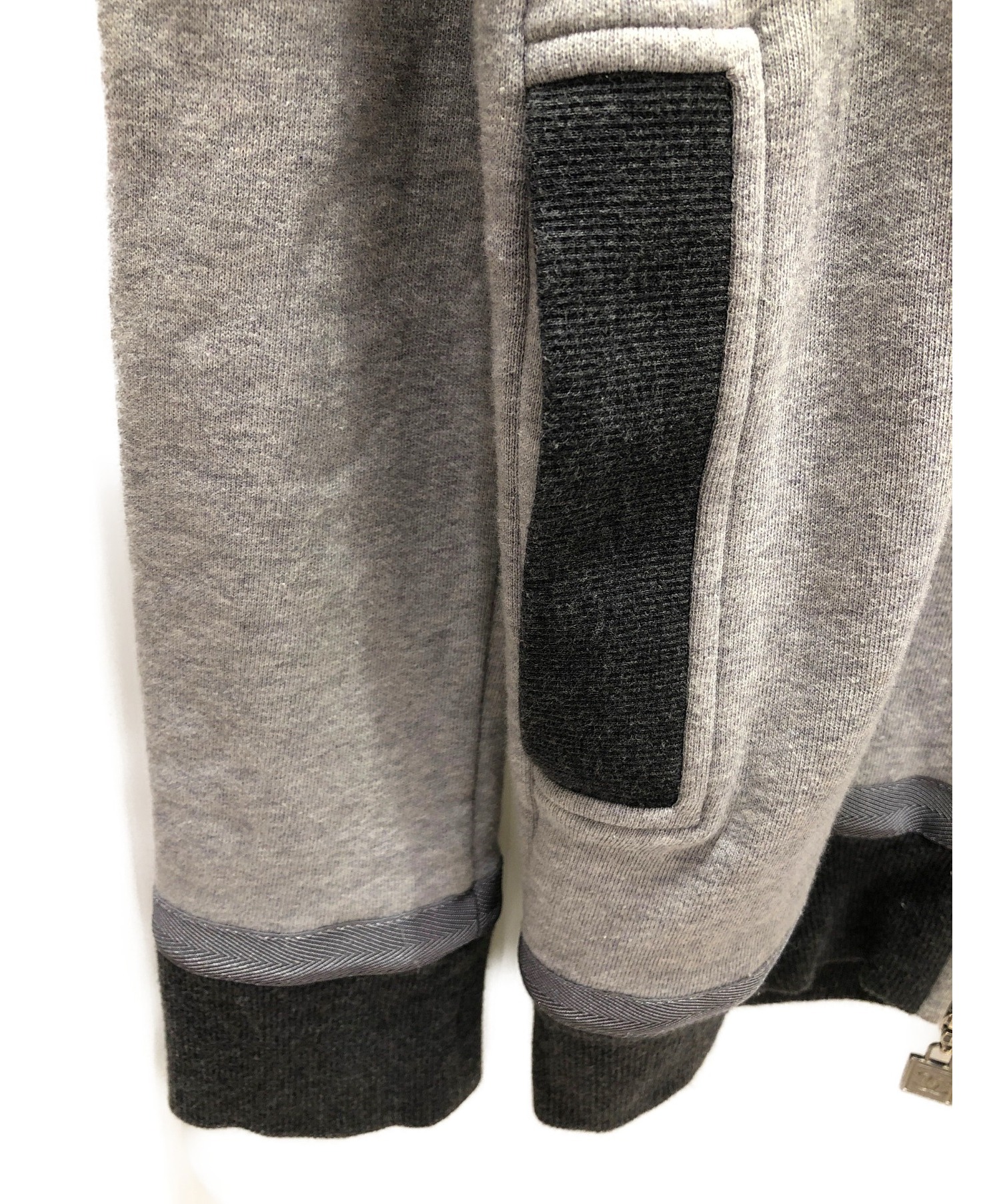 中古・古着通販】CHANEL (シャネル) ココマークジップパーカー グレー