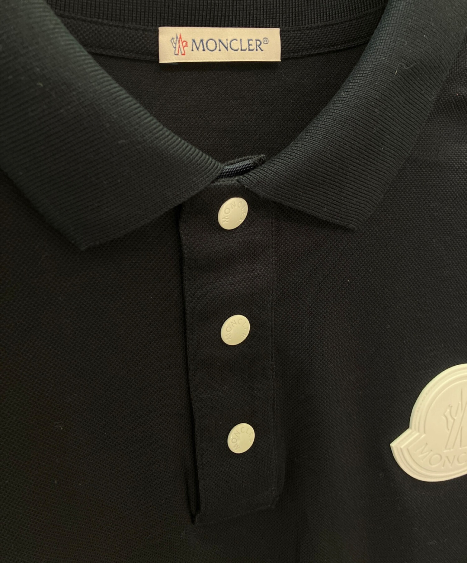 中古・古着通販】MONCLER (モンクレール) ラバーワッペンロゴ