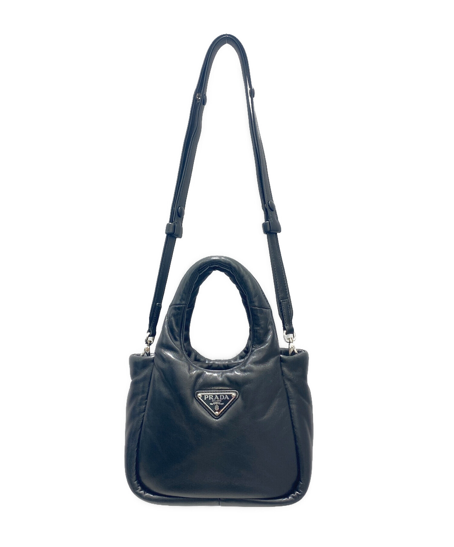中古・古着通販】PRADA (プラダ) Padded 2-Way Shoulder Bag/パデッド